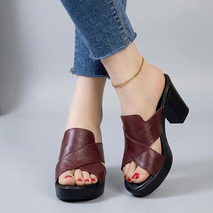 Sabrina | Elegant Block-Heel Sandals