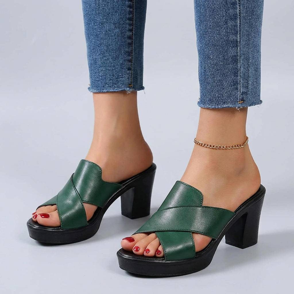 Sabrina | Elegant Block-Heel Sandals