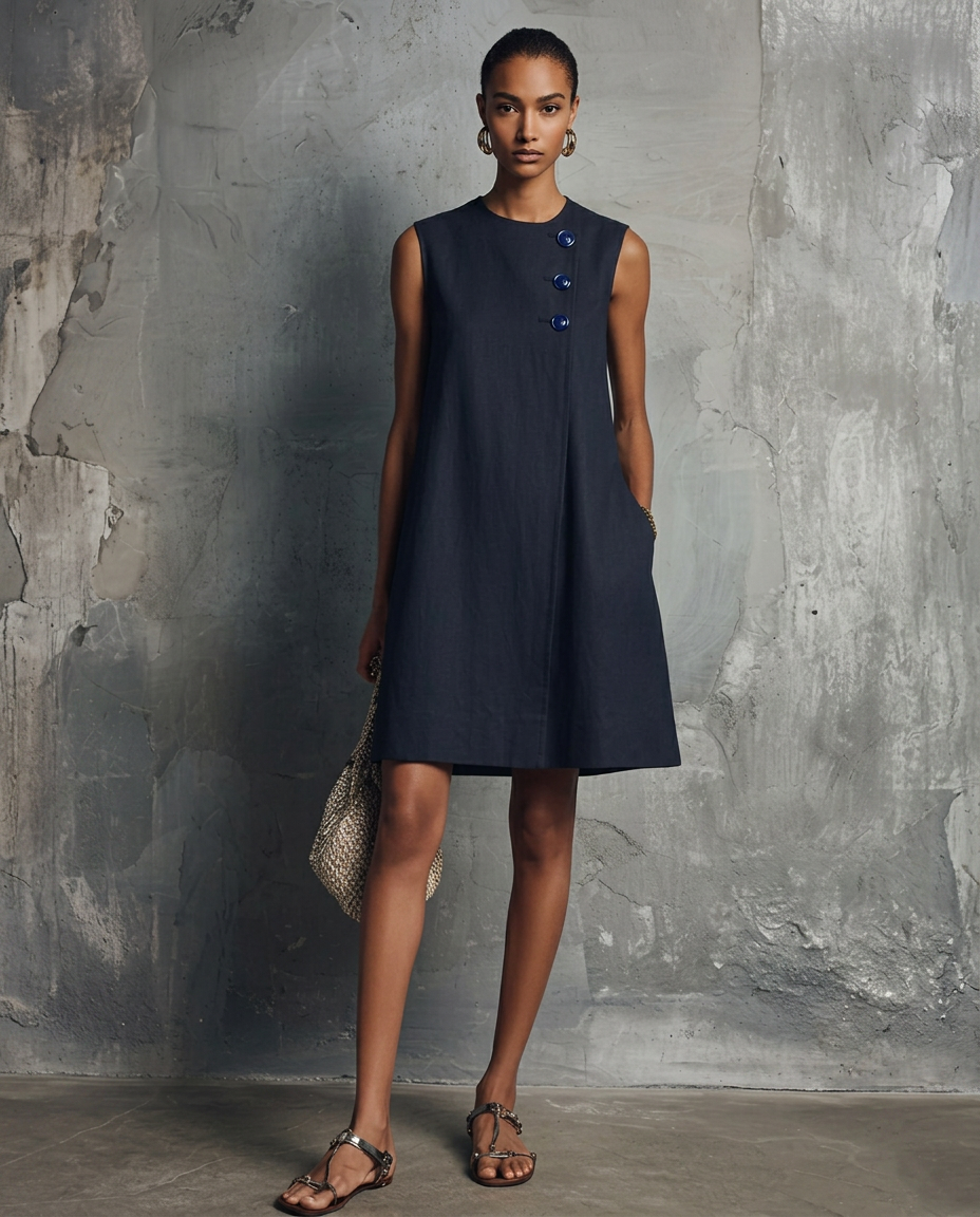 Daphne | Sleeveless A-Line Mini Dress