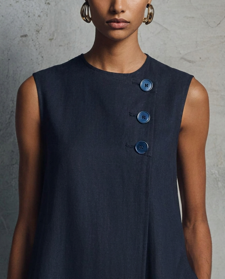 Daphne | Sleeveless A-Line Mini Dress