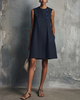 Daphne | Sleeveless A-Line Mini Dress