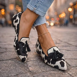 Colette | Pointed-Toe Tassel Flats
