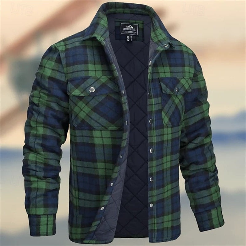 Foster | Insulated Plaid Shirt Jacket
