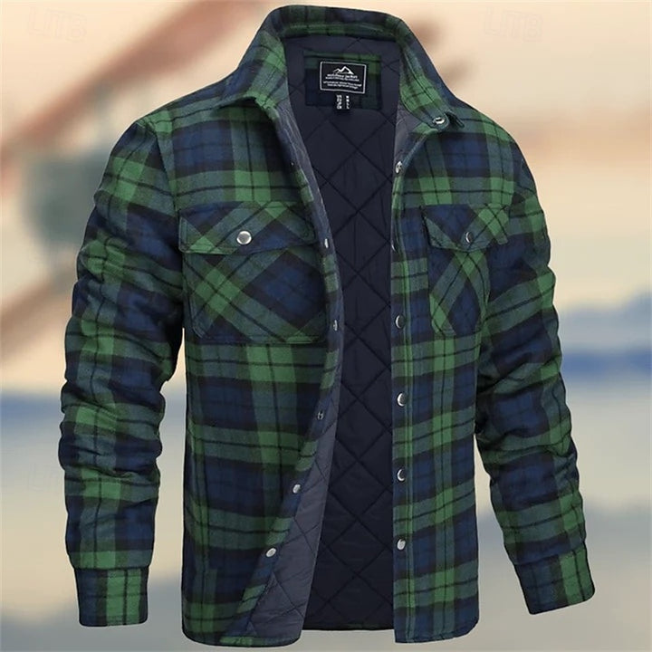 Foster | Insulated Plaid Shirt Jacket