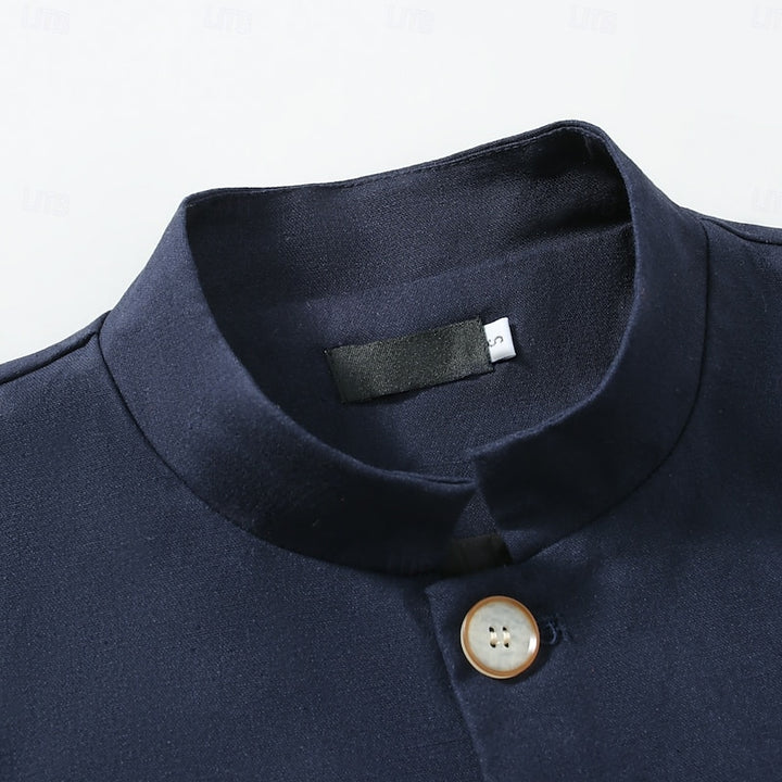 Alden | Mandarin-Collar Jacket