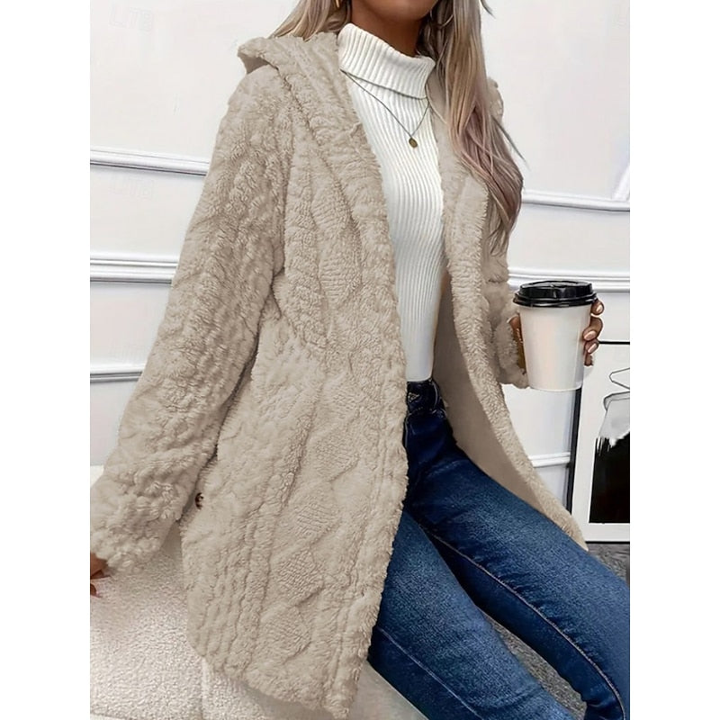 Yvette | Cosy Hooded Jacket