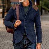 Baxter | Textured Stand-Collar Cardigan