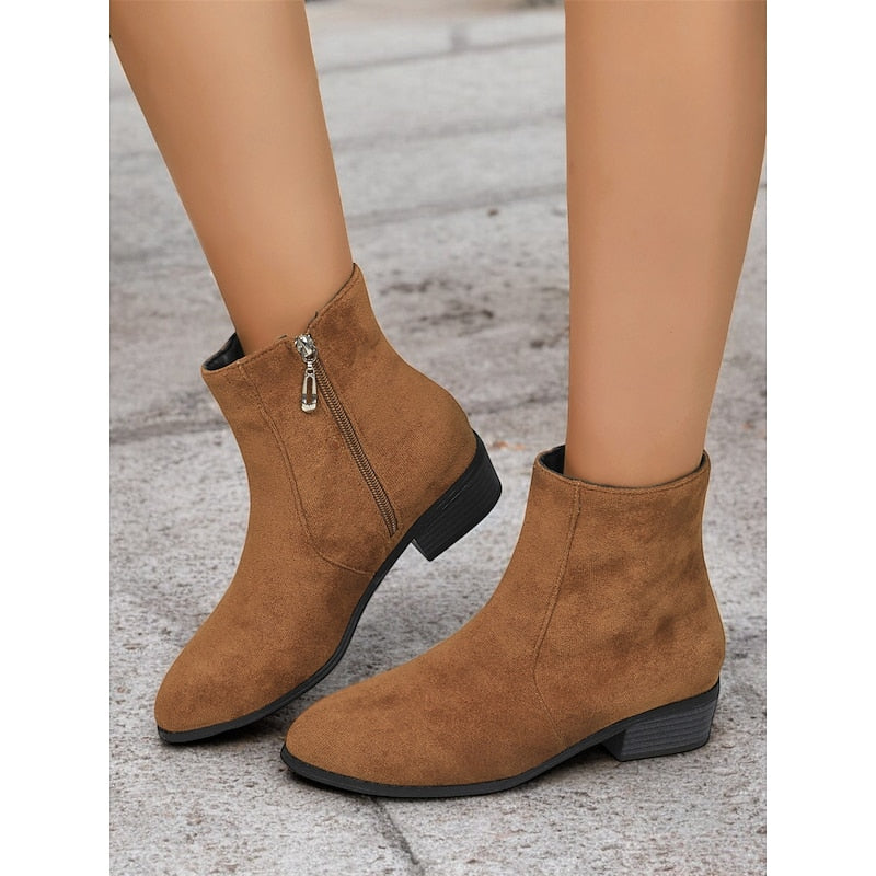 Eloisa | Classic Low-Heel Ankle Boots