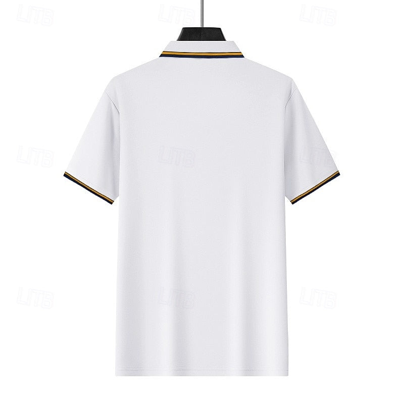 Gerald | Refined Short-Sleeve Polo Shirt