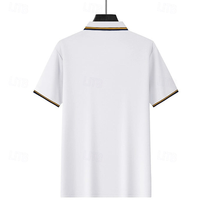 Gerald | Refined Short-Sleeve Polo Shirt