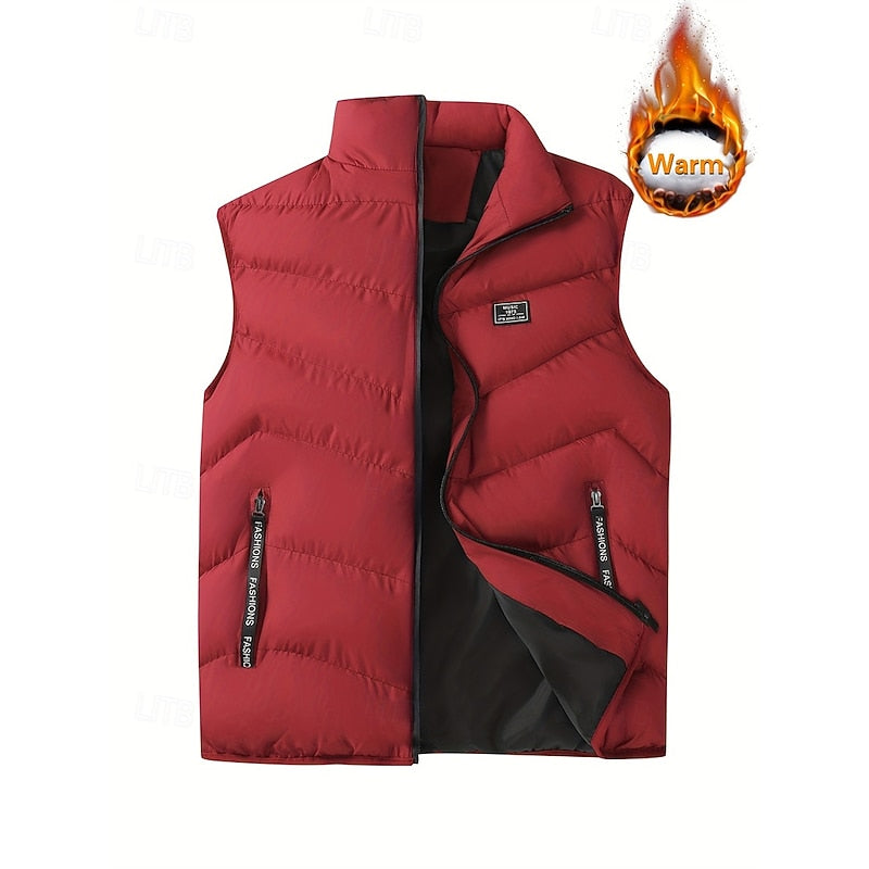 Russell | Padded Stand-Collar Gilet