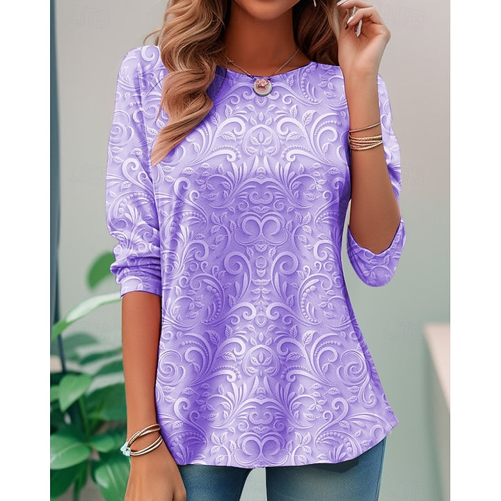 Adelaide | Elegant Floral Tunic
