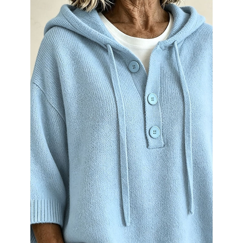 Sandra | Relaxed Hooded Pullover
