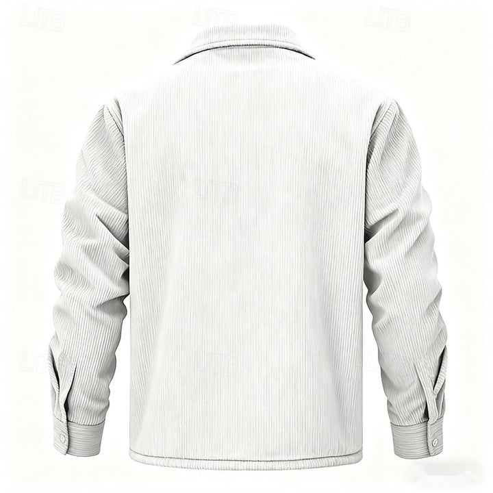 Garrett | Rugged Textured Overshirt Jacket