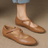 Cara | Crossover Strap Flats