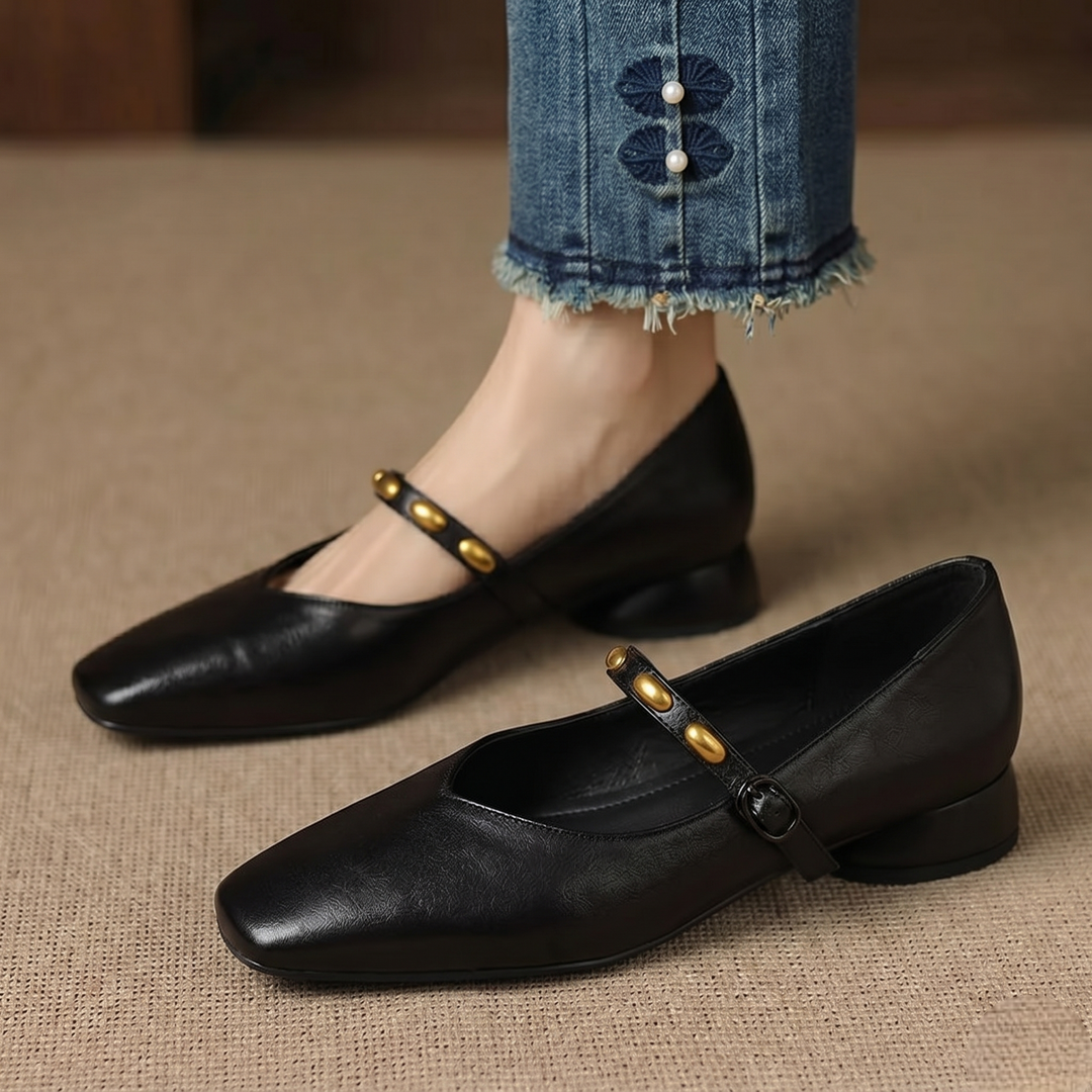 Dahlia | Vintage Buckle Mary Janes