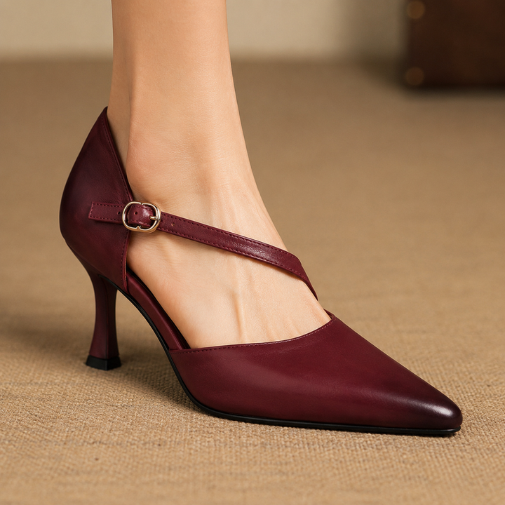 Diana | Elegant Crossover Strap Heels