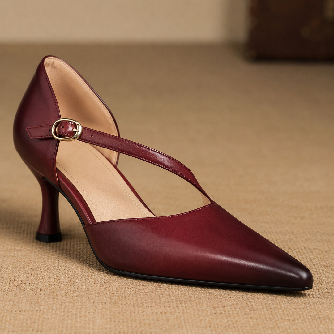 Diana | Elegant Crossover Strap Heels