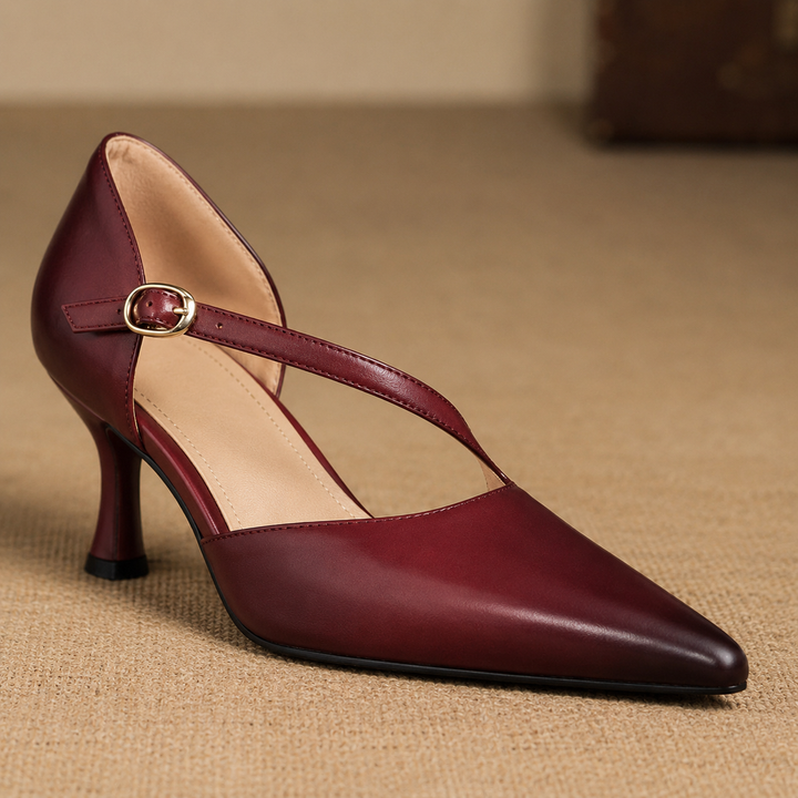 Diana | Elegant Crossover Strap Heels