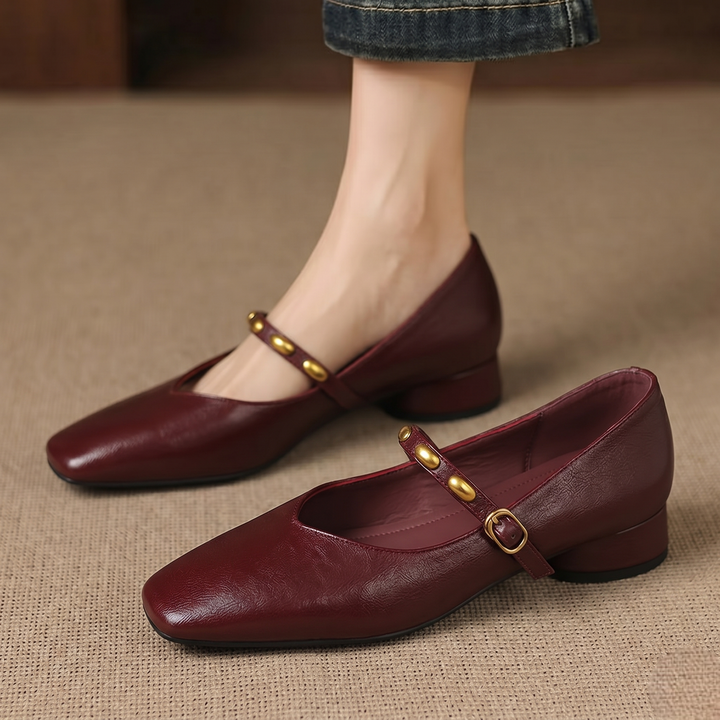 Dahlia | Vintage Buckle Mary Janes