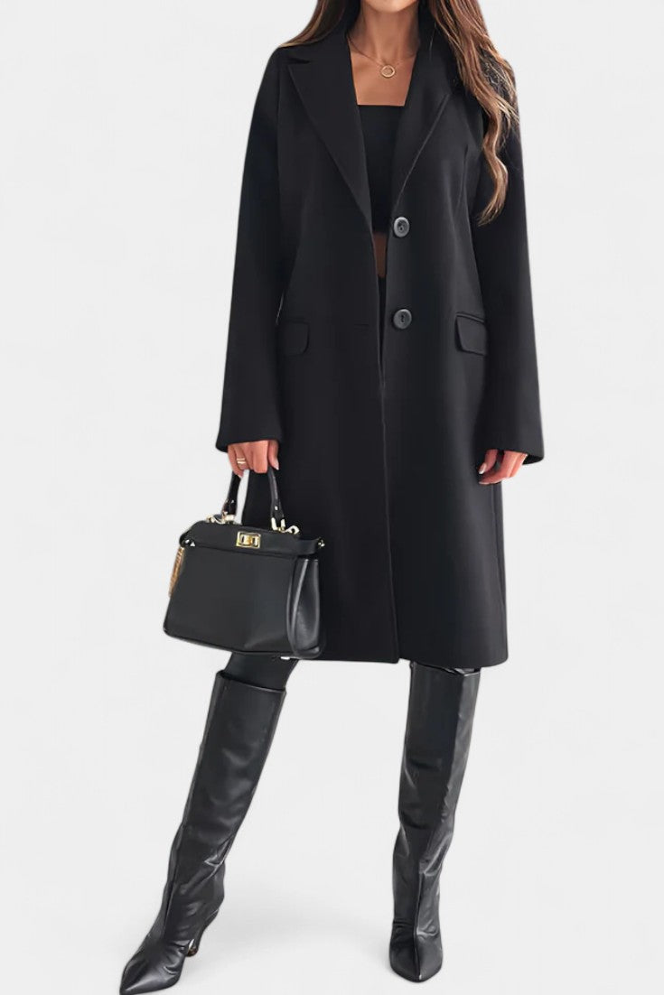 Vivienne | Tailored Mid-Length Coat