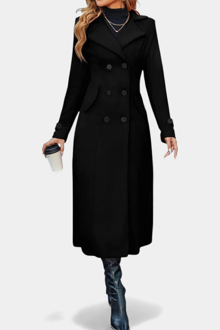Sloane | Double-Breasted Longline Coat