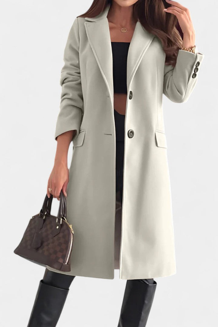 Vivienne | Tailored Mid-Length Coat