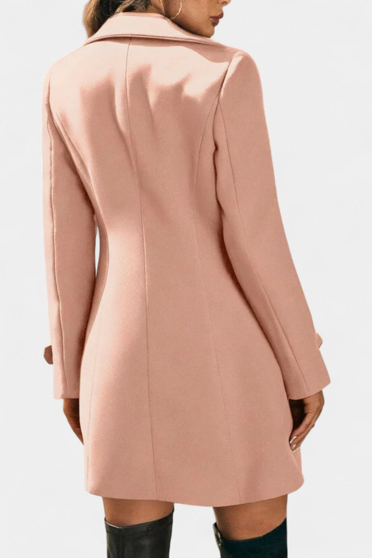 Coraleigh | Tailored Notched-Collar Coat