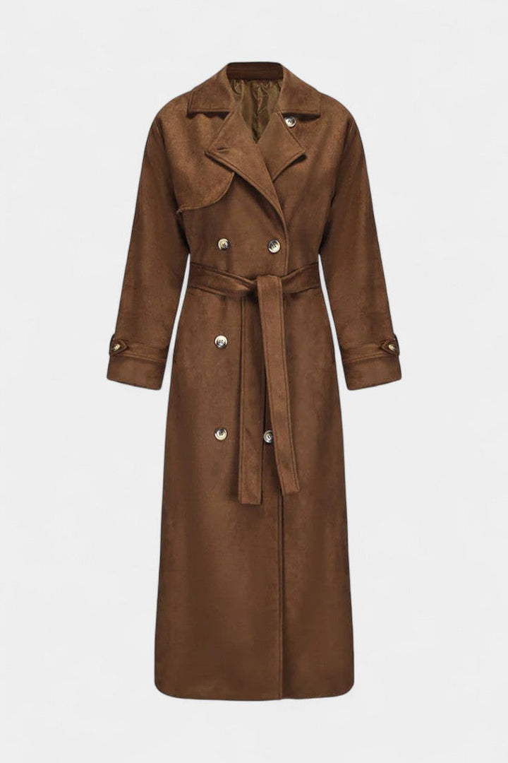 Sybil | Belted Longline Trench Coat