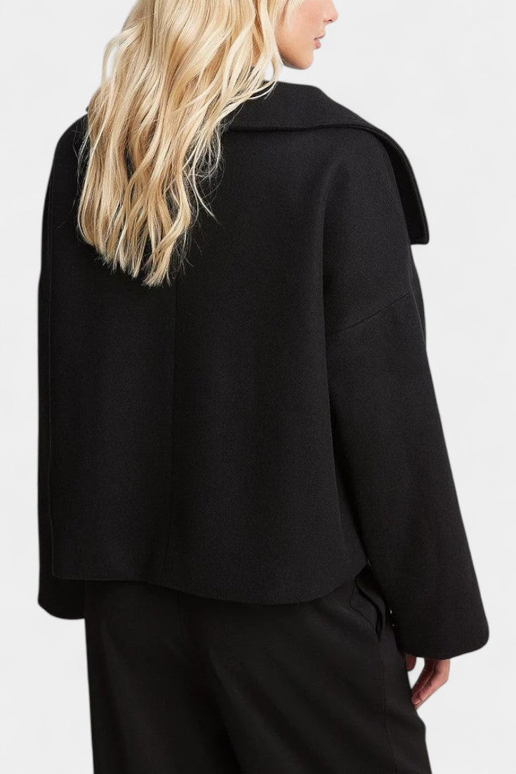Adelaide | Cropped Double-Breasted Coat