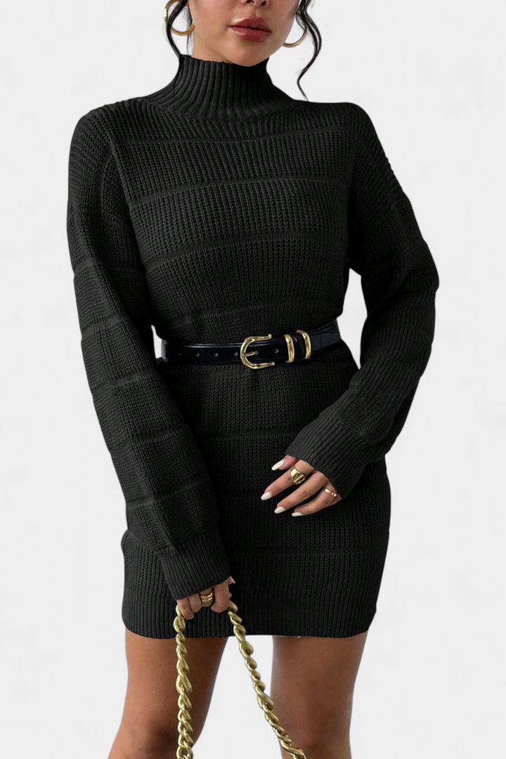 Fiona | Cosy Turtleneck Sweater Dress