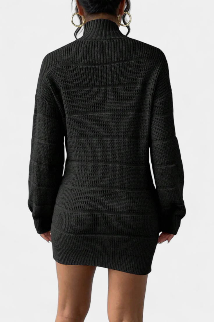Fiona | Cosy Turtleneck Sweater Dress
