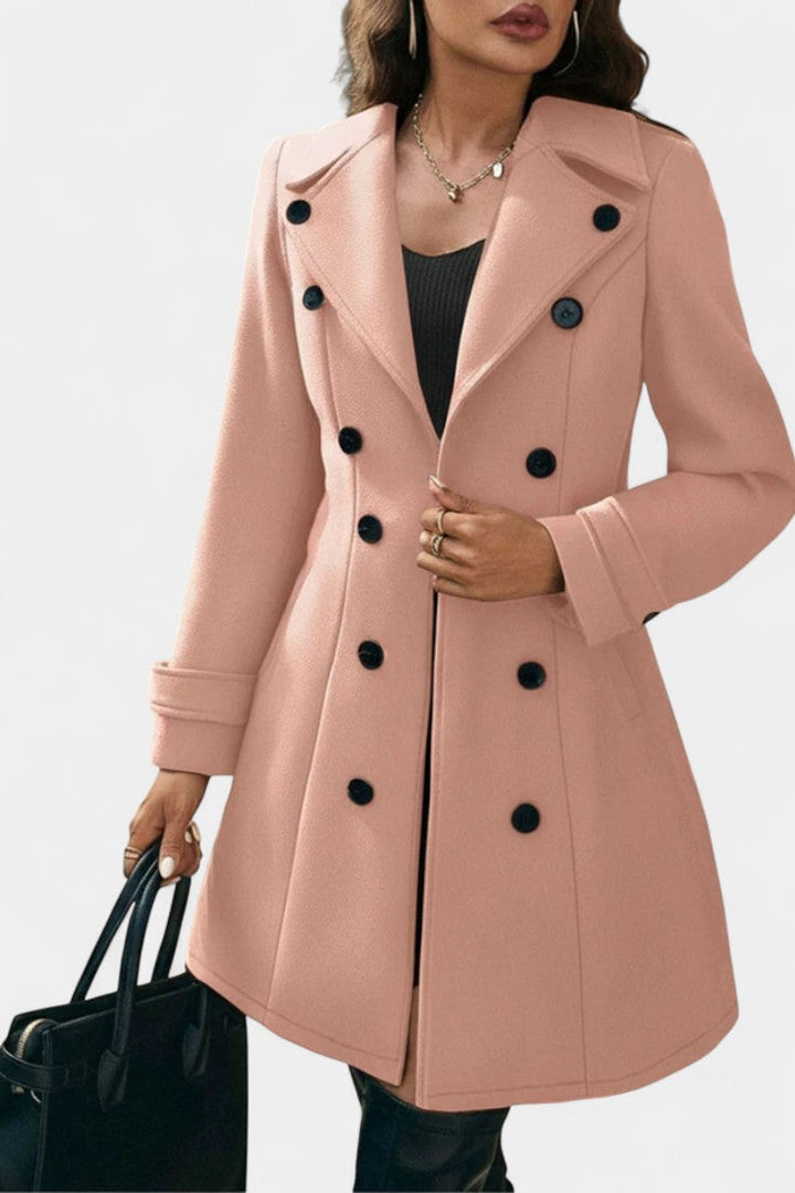 Coraleigh | Tailored Notched-Collar Coat