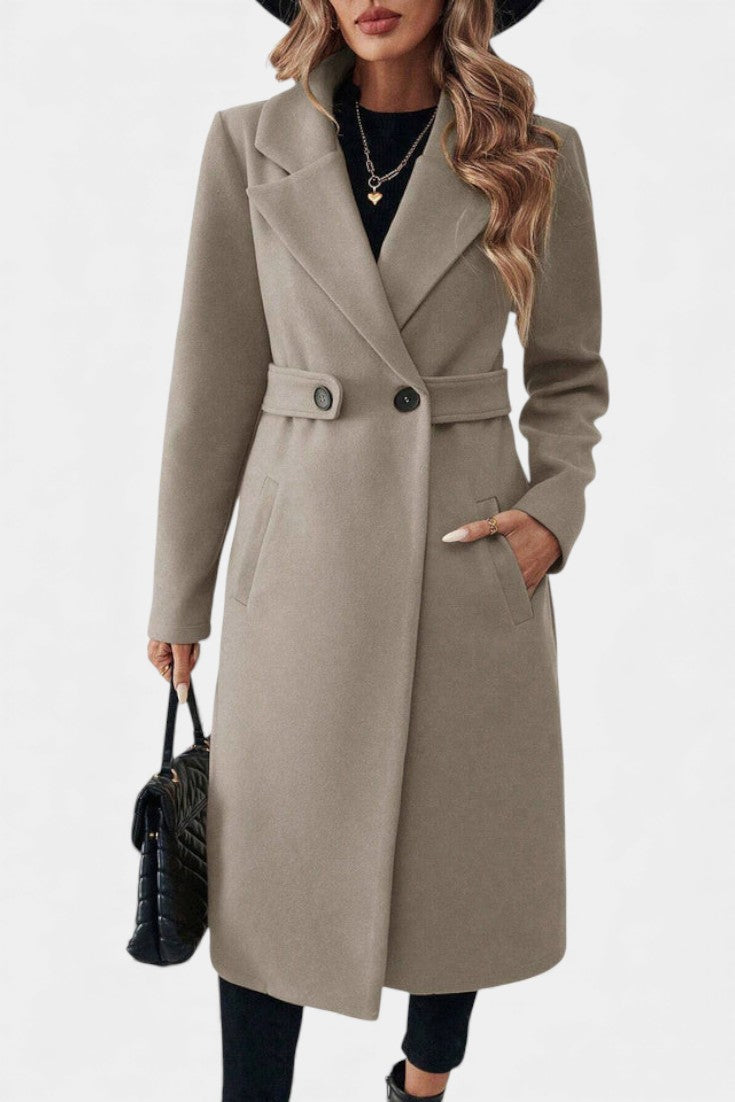 Beatriz | Timeless Belted Overcoat