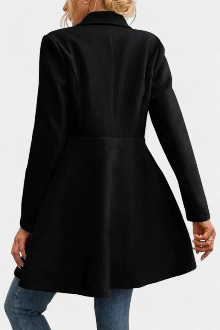 Nora | Tailored Peplum Coat