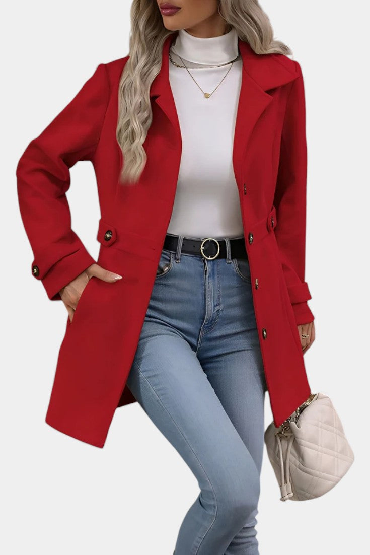 Elaina | Belted Tailored Jacket