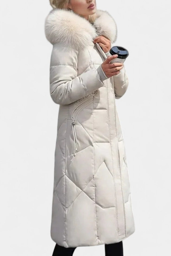 Frances | Longline Hooded Winter Coat