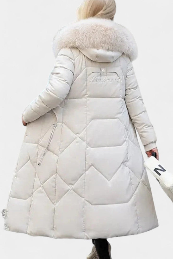 Frances | Longline Hooded Winter Coat