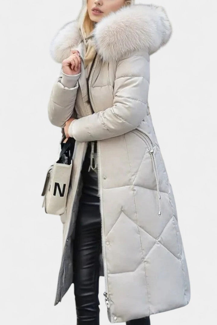 Frances | Longline Hooded Winter Coat