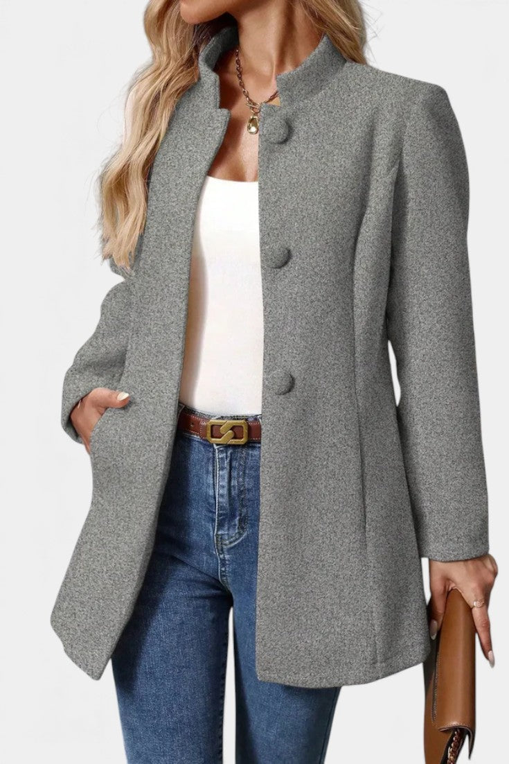 Petra | Tailored High-Collar Coat