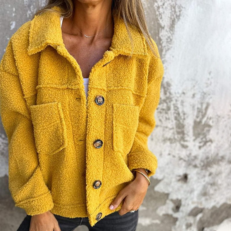 Thea | Cosy Button-Up Jacket