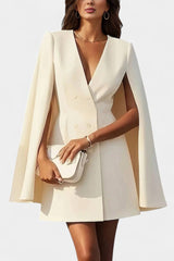 Anneliese | Tailored Cape Blazer