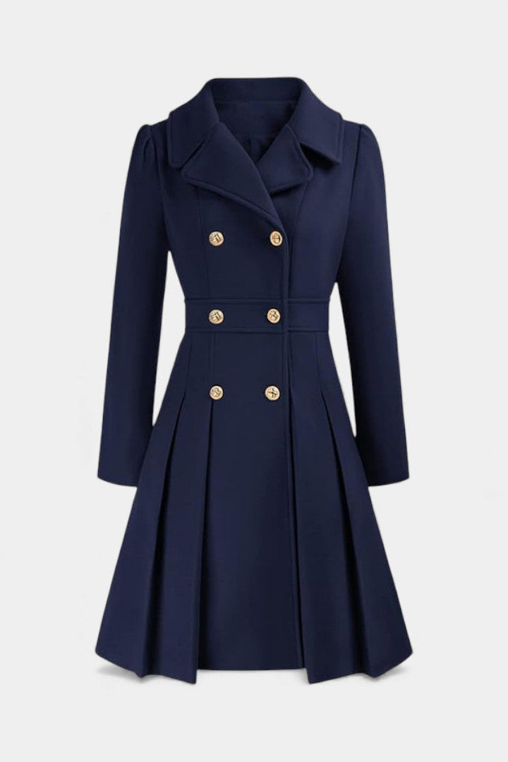 Rosemarie | Double-Breasted Flared Coat