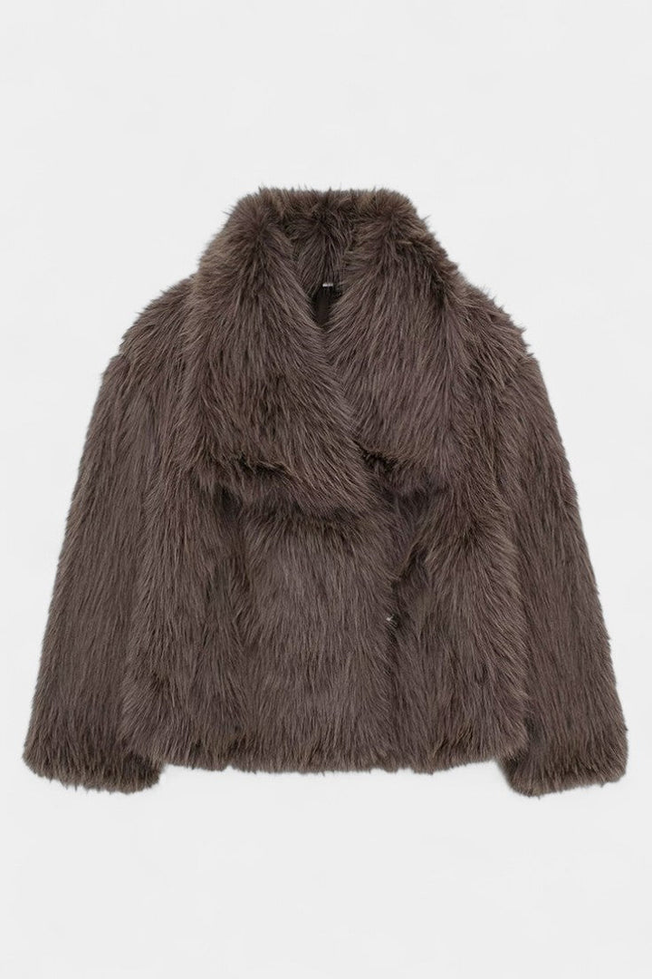 Lauren | Plush Oversized Statement Coat