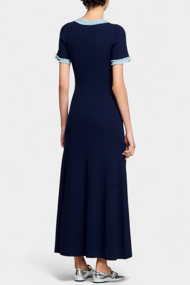 Genevra | Refined Buttoned Midi Dress