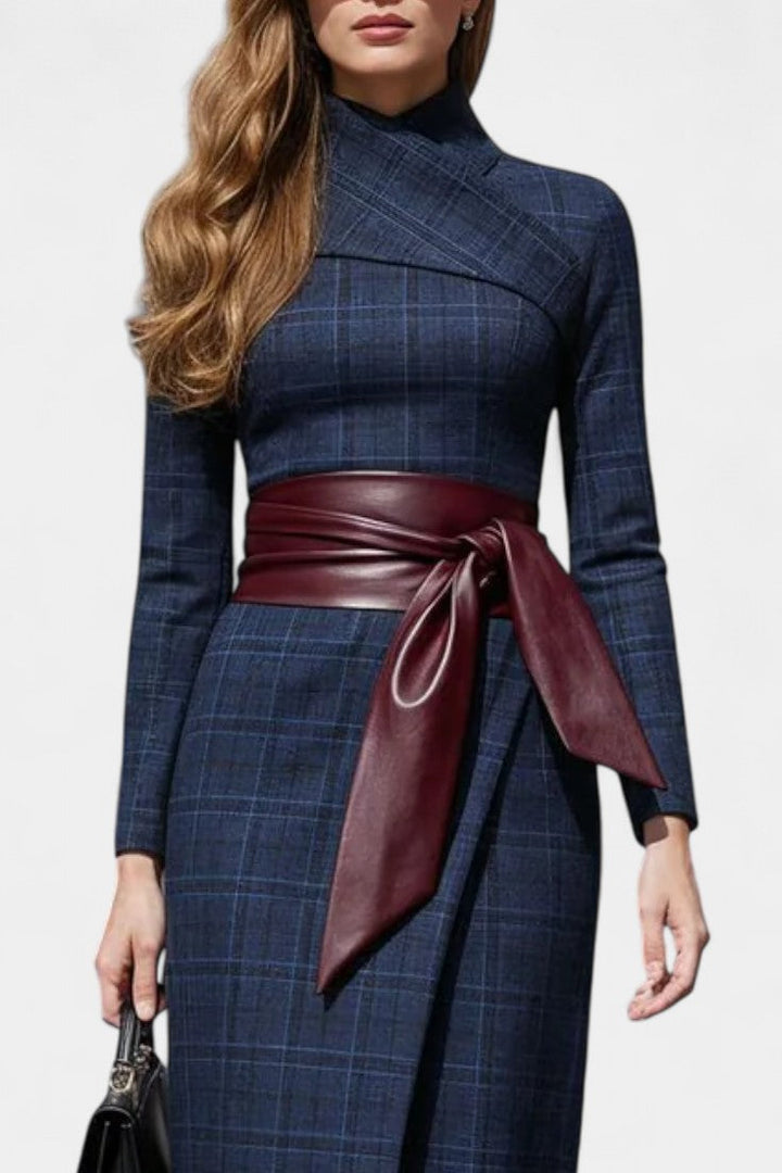 Fleur | Tailored Wrap Midi Skirt