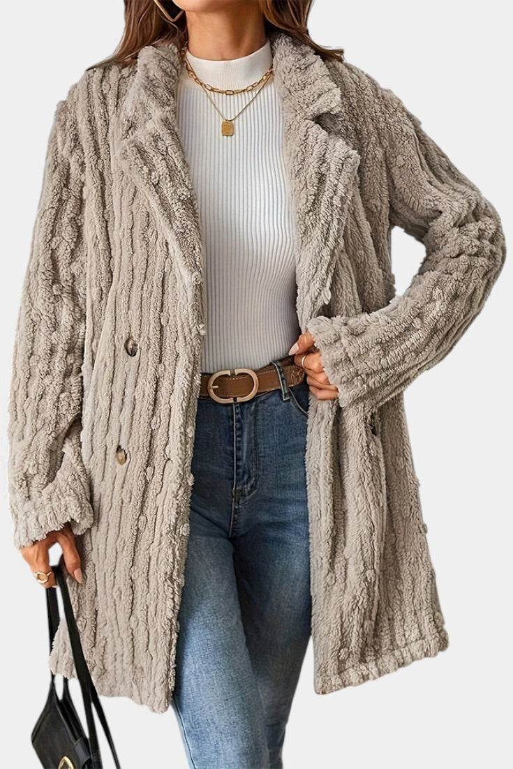 Ainsley | Cosy Double-Breasted Coat