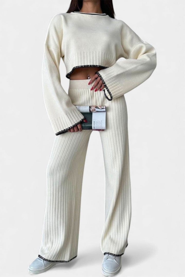 Aurora | Ribbed Two-Piece Set