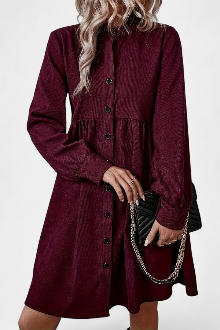 Delilah | Buttoned Midi Dress