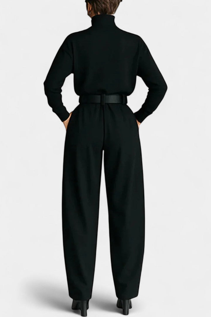 Delia | High-Collar Two-Piece Set